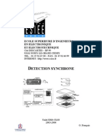 Bruit en Électronique Et Détection Synchrone