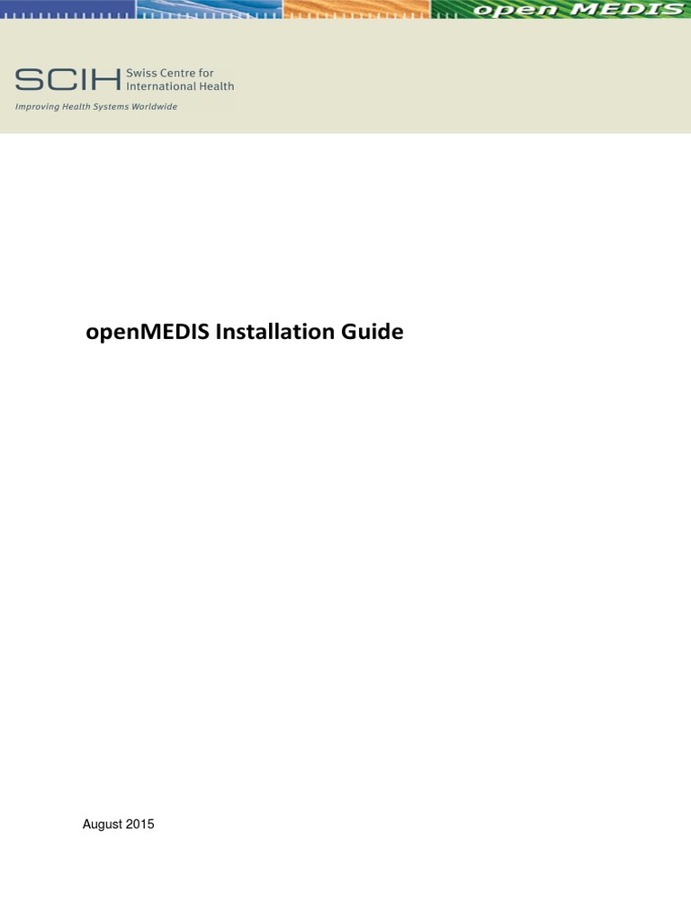 openMEDIS Installation Guide | PDF | Web Server | Internet & Web