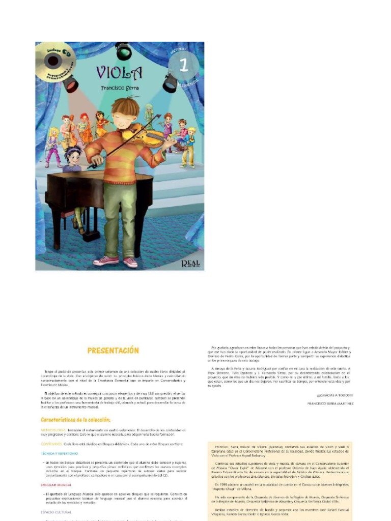 Metodo para Niños Viola | PDF