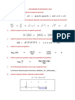 Cuestionario de Matematica 1bgu