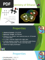 The Chemistry of Ethanol