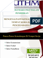 Cara Mengurangkan Risiko Kemalangan di Tempat Kerja