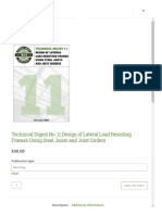 Technical Digest No. 11 Design of Lateral Load Resisting Frames Using Steel Joists and Joist Girders