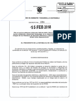 Decreto 284 Del 15 Febrero de 2018