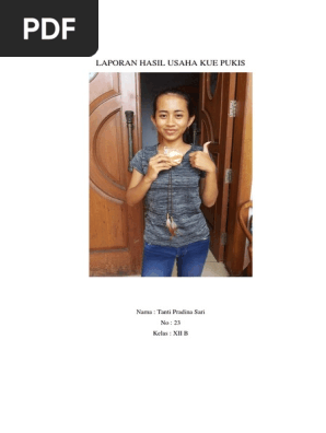 Laporan Hasil Usaha Kue Pukis