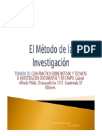 El Método de La Investigación