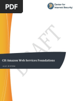 DRAFT CIS Amazon Web Services Foundations Benchmark v1.1.0