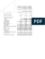 Case 7 - An Introduction to Debt Policy and Value.xlsx