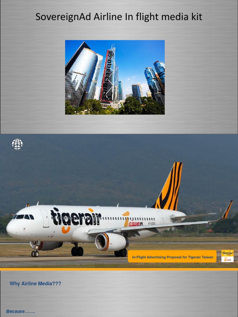 Tigerair Taiwan In-Flight Advertising Kit | PDF | Airliner | Advertising