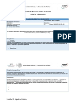 Plantilla para Planeación Didáctica Unidad 2