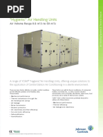 AHU Operation Sequence and Control | PDF | Temperature | Manufactured Goods