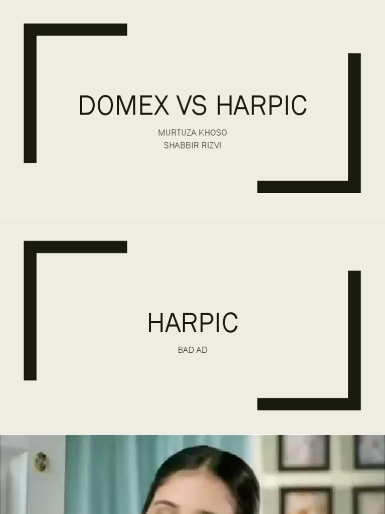 Domex Vs Harpic PDF