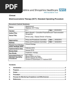 ECT Consent Form and Procedure Guide | PDF | Electroconvulsive Therapy ...