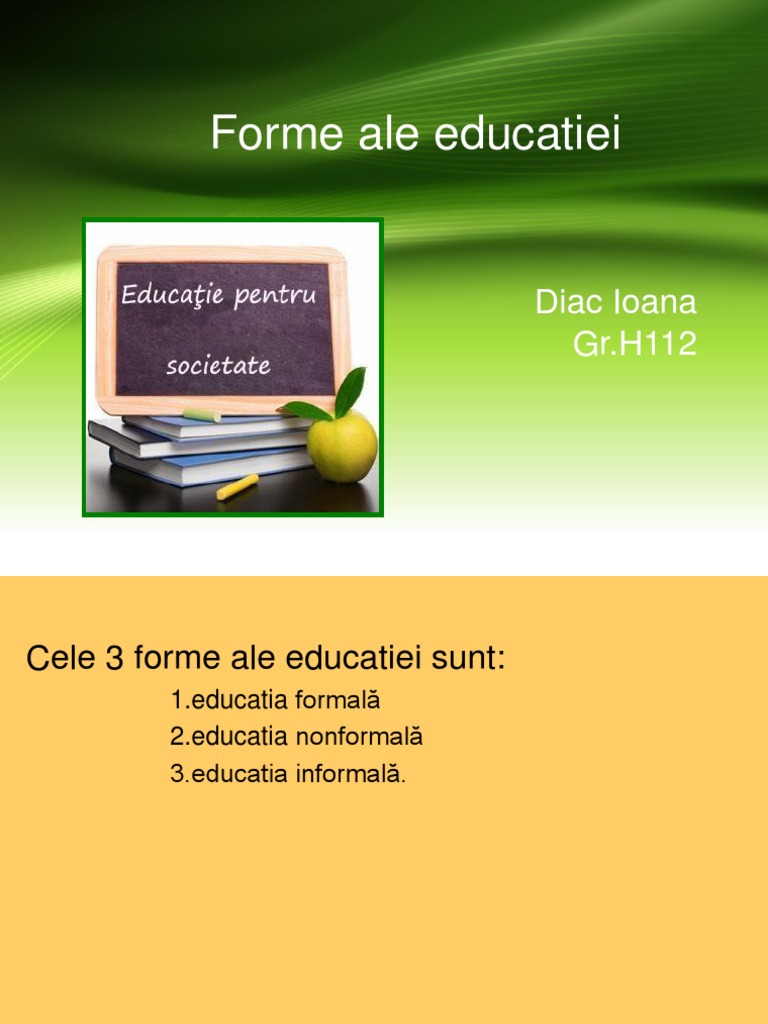 Forme Ale Educatiei 3 Ioana