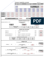 Process Capability Analysis: Part Number Discription Operation Machine Department