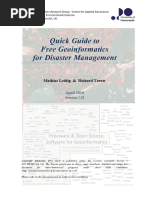 Geoinformatics for Disaster Management