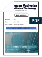 EC6711 Embedded Lab Manual Final