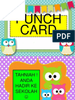 Punch Card 5c