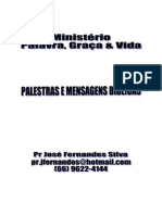 Coletânia de Palestras e Sermões - PR José Fernandes Silva