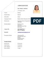 Rohini G Resume (CCU Apollo)