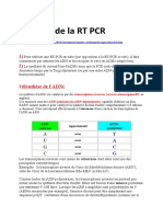 Principe de La RT PCR
