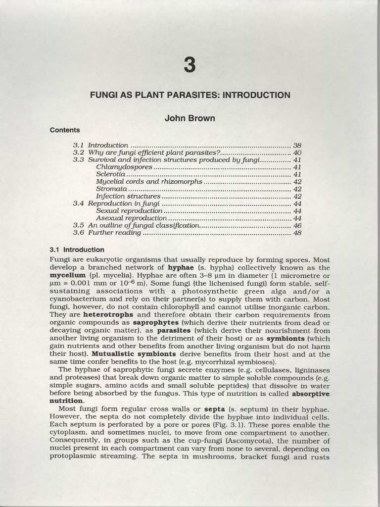Plant Pathogenic Fungi Guide | PDF | Fungus | Sexual Reproduction