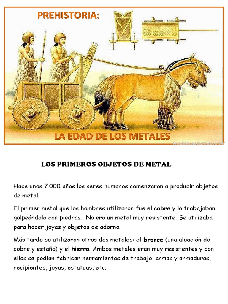 Resumen de la Edad de los Metales | PDF