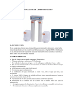 Desionizador de lecho separado