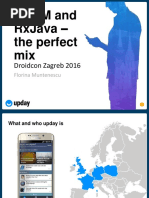 MVVM and Rxjava - The Perfect Mix: Droidcon Zagreb 2016