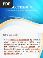 SUCCESSION - Chapter 1