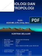 Sosiologi Dan Antropologi Silabus