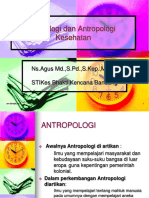 Sosiologi Dan Antropologi