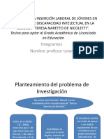 Matriz Presentacioìn Examen Oral LIC USEK