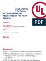 New 10 Edition of ANSI/UL 864 - Standard For Safety For Control Units and Accessories For Fire Alarm Systems