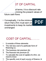 Cost of Capital