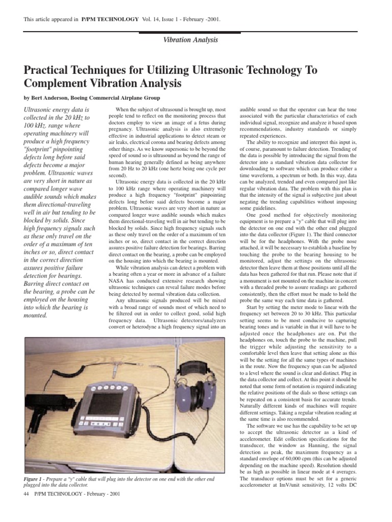 PPM Article Web | PDF | Hertz | Ultrasound