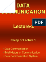 Data Communication - cs601 Power Point Slides Lecture 02