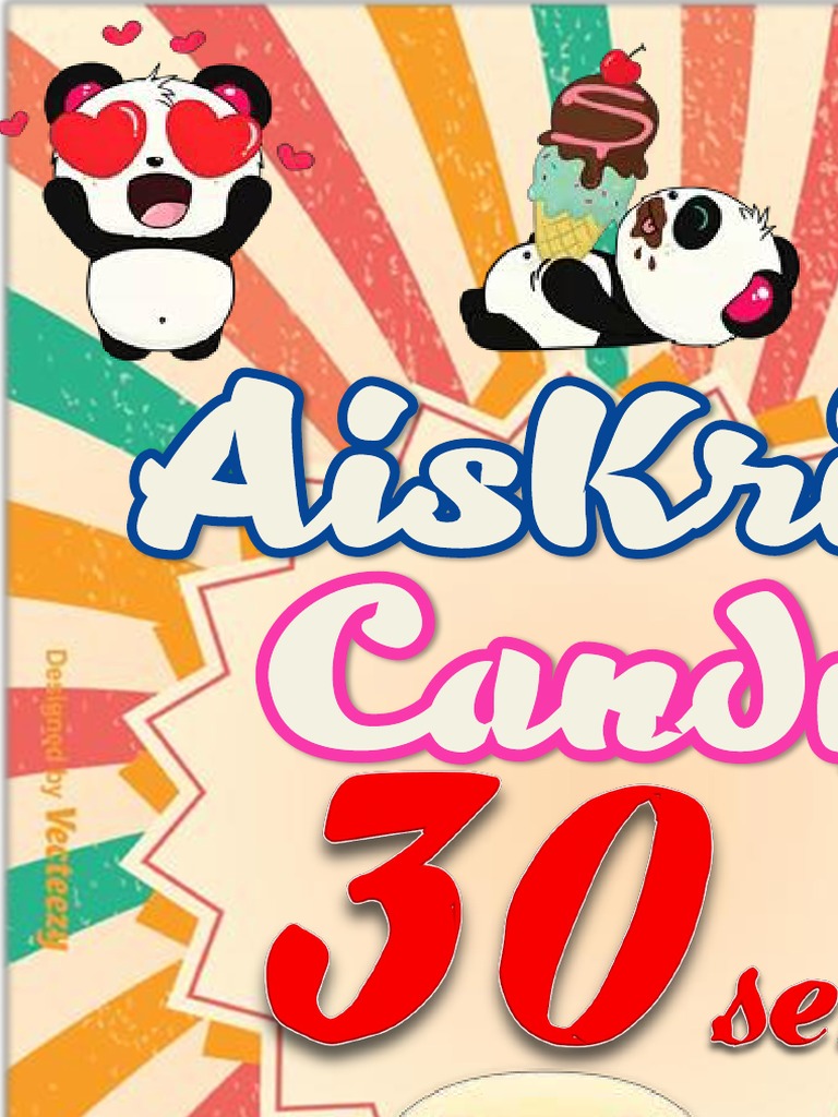 Contoh Poster Aiskrim Malaysia  PDF