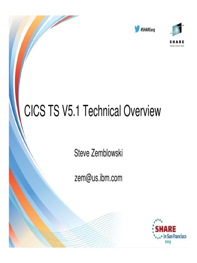 CICS TS 51 SHARE Technical Overview | PDF | Transport Layer Security ...