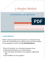 Lec 04 05 Simplex Mathmatical Method