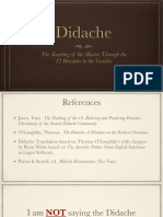 Didache Power Point PDF