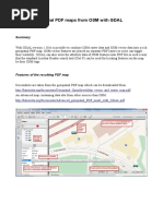 Geospatial PDF Maps From OSM With GDAL