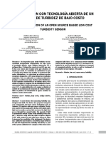 Construccion Con Tecnología Abierta de Un Sensor de Turbidez de Bajo Costo