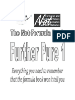 FP1 Not Formula Book