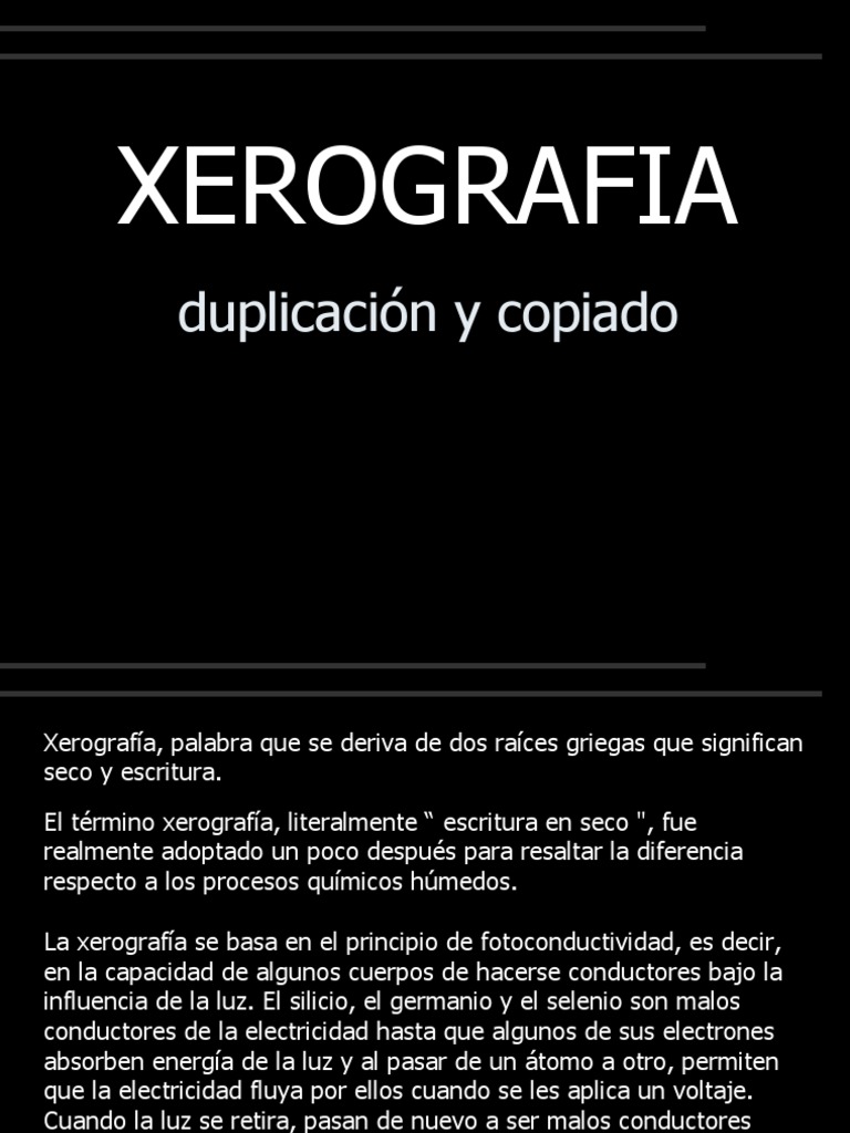 xerografia