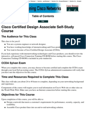 Ccda Self Study Guide | Network Switch | Cisco Certifications - 