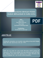 Jurnal Reading Kasus Hanging Dengan Posisi Duduk Bersandar Di Kursi Sofa