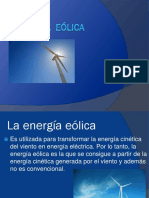 Energía Eólica