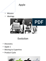 Apple: - Founders - Mission - Ideology