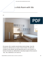 How To Create A Kids Room With 3ds Max 2d 3d Tutorials PDF